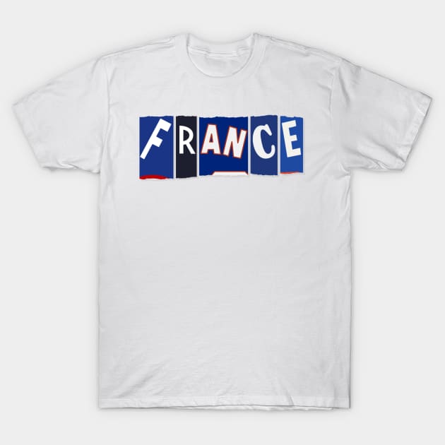 Allez Les Bleus T-Shirt by scotmccormack